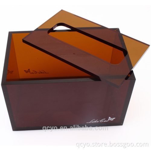 BROWN! ANY SIZE YOU CAN MADE. BEST NEW PRODUCT ACRYLIC TISSUE
